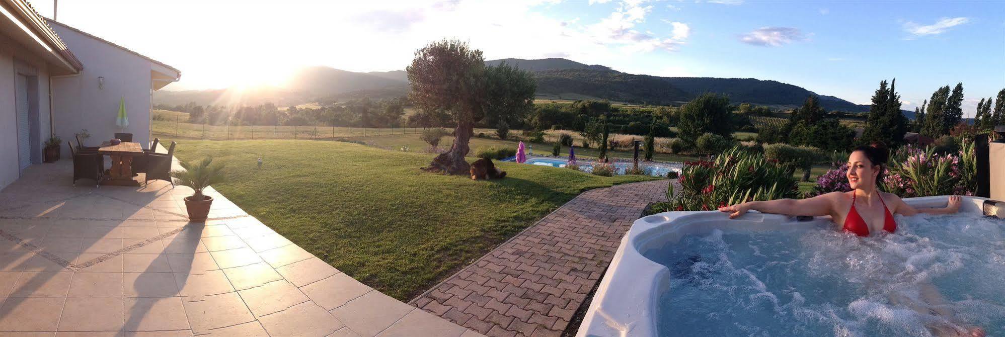 Bed and Breakfast Relais De L'Alsou- Piscine Labastide-en-Val Exteriér fotografie